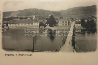 300 Kč ABZ Pohlednice Dobřichovice, CZE102847