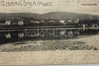 300 Kč ABZ Pohlednice Dobřichovice, CZE102848