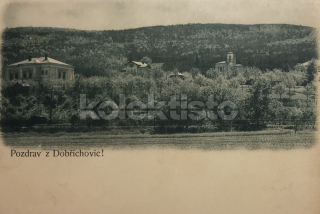 350 Kč ABZ Pohlednice Dobřichovice, CZE102853