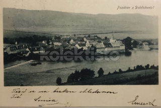360 Kč ABZ Pohlednice Dobřichovice, CZE102854