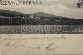 360 Kč ABZ Pohlednice Dobřichovice, CZE102855