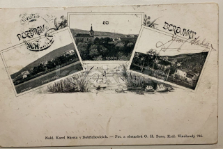 460 Kč ABZ Pohlednice Dobřichovice, Řevnice, Všenory, CZE102857