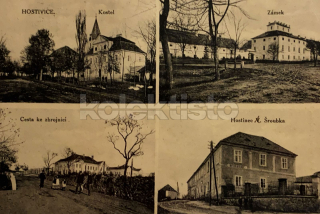 380 Kč ABZ Pohlednice Hostivice, CZE102865