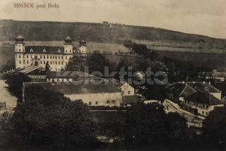 220 Kč ABZ Pohlednice Mníšek, CZE102921