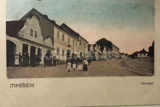 420 Kč ABZ Pohlednice Mníšek, CZE102927