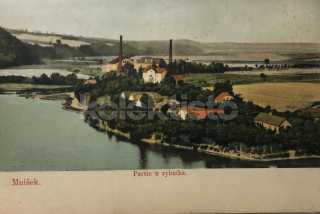 450 Kč ABZ Pohlednice Mníšek, CZE102928