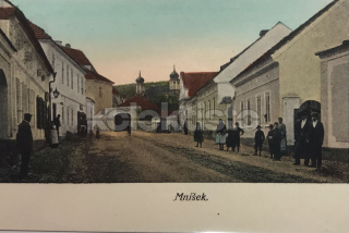 450 Kč ABZ Pohlednice Mníšek, CZE102929