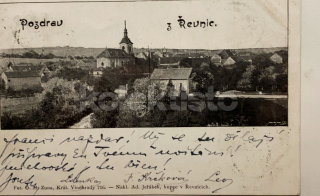 450 Kč ABZ Pohlednice Řevnice, CZE103870