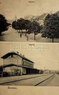 450 Kč ABZ Pohlednice Řevnice NÁDRAŽÍ, CZE103889