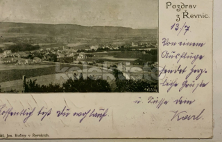 460 Kč ABZ Pohlednice Řevnice, CZE103914