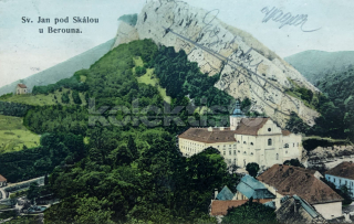 320 Kč BE Pohlednice Svatý Jan pod Skalou, CZE104380