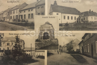 360 Kč BE Pohlednice Komárov, CZE104390
