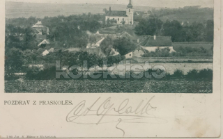 400 Kč BE Pohlednice Praskolesy, CZE104410