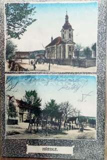 420 Kč BE Pohlednice Hředle, CZE104416