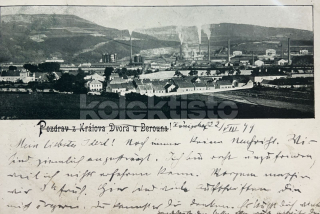 460 Kč BE Pohlednice Králův Dvůr, CZE104436