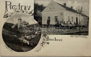 600 Kč BE Pohlednice Bubovice HOSPODY, CZE104447