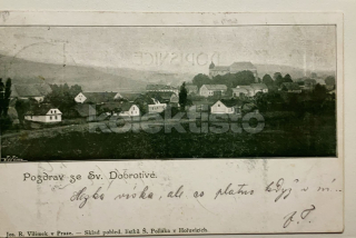 600 Kč BE Pohlednice Zaječov, CZE104449