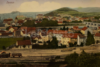 420 Kč BE Pohlednice Beroun NÁDRAŽÍ, CZE104611