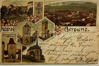 450 Kč BE Pohlednice Beroun, CZE104616