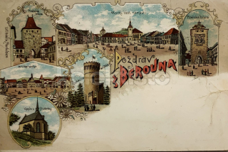 450 Kč BE Pohlednice Beroun, CZE104617