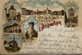 460 Kč BE Pohlednice Beroun, CZE104622