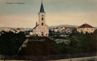380 Kč BE Pohlednice Hostomice, CZE104700