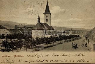 450 Kč BE Pohlednice Hostomice, CZE104704