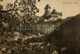 100 Kč BE Pohlednice Karlštejn, CZE104751