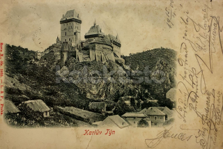 100 Kč BE Pohlednice Karlštejn, CZE104753
