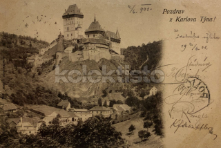 120 Kč BE Pohlednice Karlštejn, CZE104763