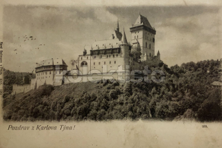 120 Kč BE Pohlednice Karlštejn, CZE104766