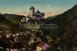 130 Kč BE Pohlednice Karlštejn, CZE104768