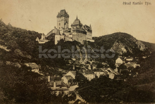 130 Kč BE Pohlednice Karlštejn, CZE104772