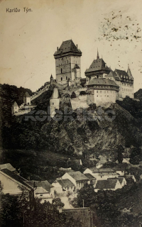 140 Kč BE Pohlednice Karlštejn, CZE104780