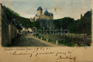 150 Kč BE Pohlednice Karlštejn, CZE104782