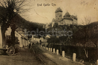 160 Kč BE Pohlednice Karlštejn, CZE104792