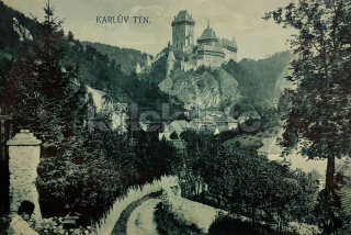 160 Kč BE Pohlednice Karlštejn, CZE104794
