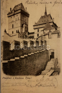 170 Kč BE Pohlednice Karlštejn, CZE104802