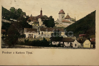 180 Kč BE Pohlednice Karlštejn, CZE104807