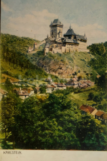 260 Kč BE Pohlednice Karlštejn, CZE104823