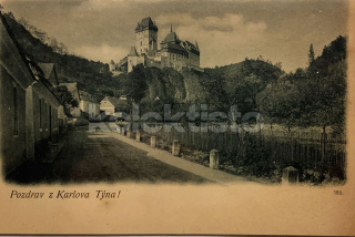 320 Kč BE Pohlednice Karlštejn, CZE104830