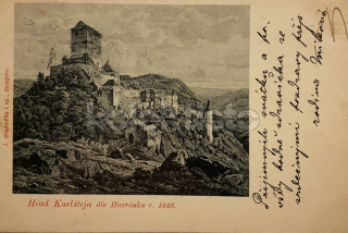 320 Kč BE Pohlednice Karlštejn, CZE104831