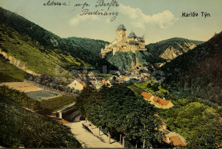 360 Kč BE Pohlednice Karlštejn, CZE104832