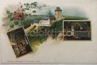 360 Kč BE Pohlednice Karlštejn, CZE104833
