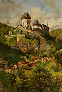 80 Kč BE Pohlednice Karlštejn, CZE104850