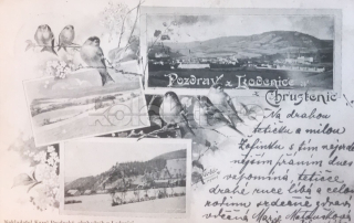 500 Kč BE Pohlednice Loděnice-Chrustenice, CZE104859