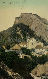 240 Kč BE Pohlednice Svatý Jan pod Skalou, CZE104888