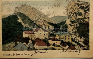 460 Kč BE Pohlednice Svatý Jan pod Skalou, CZE104907