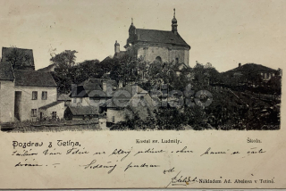 400 Kč BE Pohlednice Tetín, CZE104925