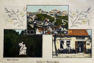 600 Kč BE Pohlednice Tetín, CZE104932